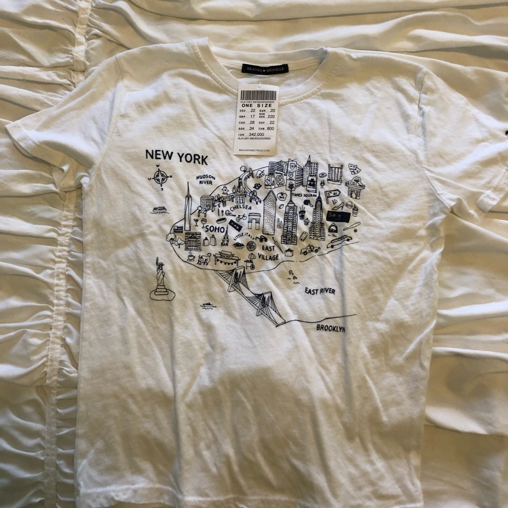 Brandy Melville New York tshirt